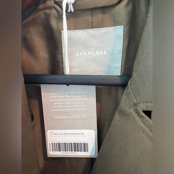 NWT Everlane The Modern Trench Coat - Picture 7 of 16